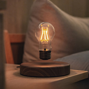 Levitating Edison LED Desk Lamp – Magnetic Floating Bulb